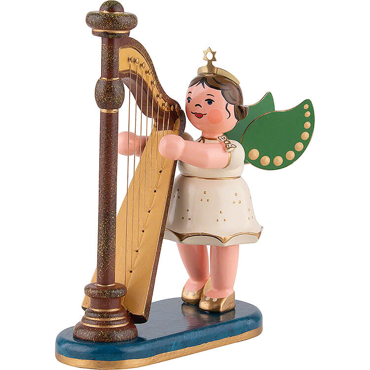 Engel mit Harfe  -  10cm