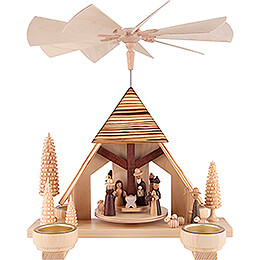 1 - Tier Pyramid  -  Nativity Scene  -  30cm / 11.8 inch