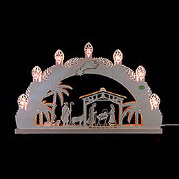 3D Candle Arch  -  "Nativity"  -  52x32x4,5cm / 20.5x12.5x1.7 inch