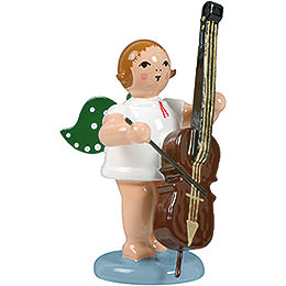 Angel with Double Bass  -  6,5cm / 2.5 inch