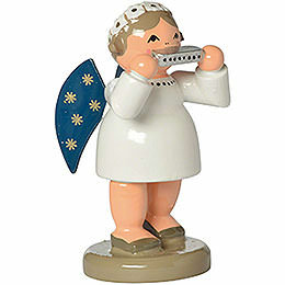 Angel with Mouth Organ  -  5cm / 2 inch