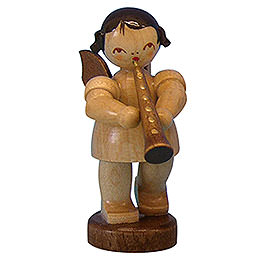 Angel with Oboe  -  Natural Colors  -  Standing  -  6cm / 2,3 inch