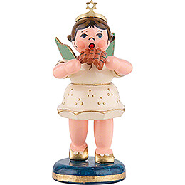 Angel with Pan Flute  -  6,5cm / 2,5 inch