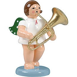 Angel without Crown with Tuba  -  6,5cm / 2.5 inch