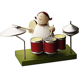 Big Band Guardian Angel with Drums  -  3,5cm / 1.3 inch