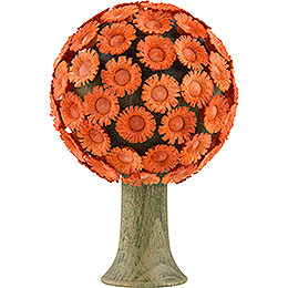 Blossom Tree Orange  -  6x4cm / 2.4x1.6 inch