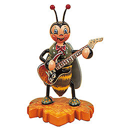 Bumblebee with Electric Guitar  -  8cm / 3 inch