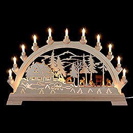Candle Arch  -  Deer  -  65x40cm / 26x16 inch