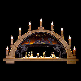 Candle Arch  -  Nativity  -  66x40cm / 26x15.7 inch
