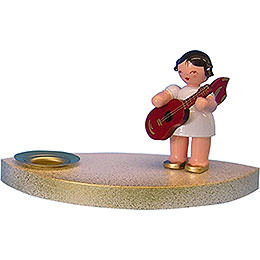 Candle Holder  -  Angel with Guitar  -  7cm / 2.8 inch