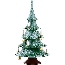 Christmas Tree with Bells, Colored  -  12cm / 4.7 inch