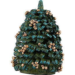 Christmas Tree with Golden Balls  -  6cm / 2.4 inch