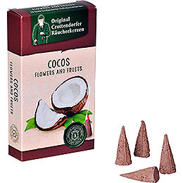 Crottendorfer Incense Cones  -  Flowers and Fruits  -  Coconut