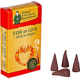Crottendorfer Incense Cones  -  Sensual Magic  -  Fire of Love