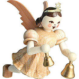 Floating Angel Bells, Natural  -  6,6cm / 2.6 inch