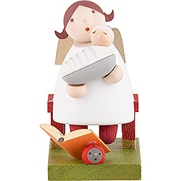 Guardian Angel with Baby Sitting  -  3,5cm / 1.3 inch