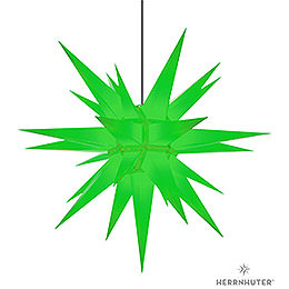 Herrnhuter Stern A13 grün Kunststoff  -  130cm