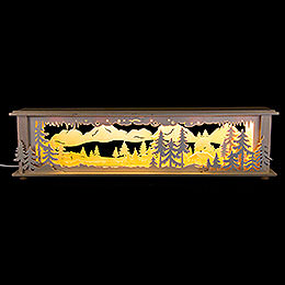 Illuminated Stand Forest for Candle Arches  -  50x12x10cm / 20x5x4 inch