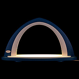 Light Arch without Figurines  -  Blue/White  -  52x29,7cm / 20.5x11.7 inch