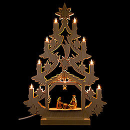 Light Triangle  -  Christmas Tree  -  47x34x5,5cm / 18x13x2 inch