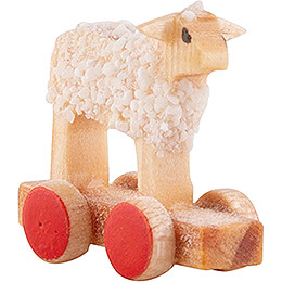 Little Lamb on Wheel Board  -  1,3cm / 0.5 inch
