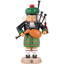 Nutcracker  -  Scotsman in Highland Costume with Bagpipe  -  27cm / 11 inch