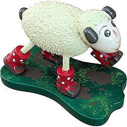 Schaf "Matschi" mit Gummistiefeln  -  5,5cm