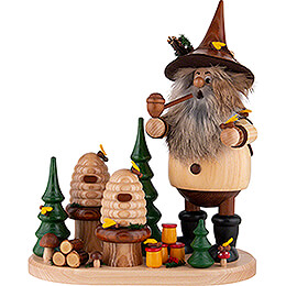 Smoker  -  Forest Gnome on Board  -  Beekeeper  -  26cm / 10.2 inch