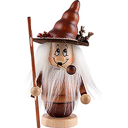 Smoker  -  Mini - Gnome with Stick  -  16,5cm / 6,5 inch