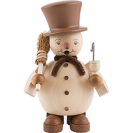 Smoker  -  Snowman  -  14cm / 6 inch