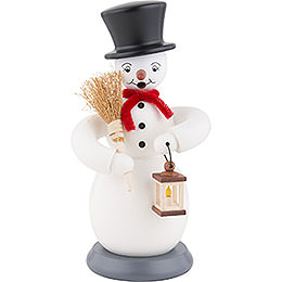 Smoker  -  Snowman  -  Colored  -  23cm / 9 inch