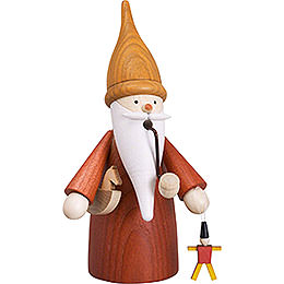 Smoker  -  Toy Gnome  -  16cm / 6 inch