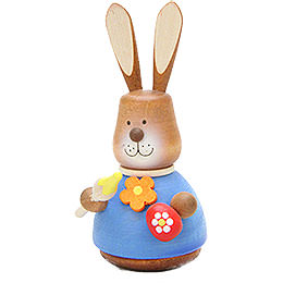 Teeter Bunny with Paintbrush  -  9,8cm / 3.9 inch