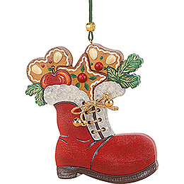 Tree Ornament  -  Santa's Boot   -  8cm / 3.1 inch